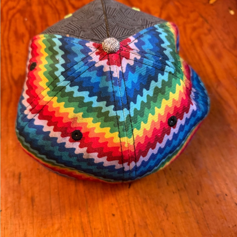 Colorful Embroidered Cap - Picture 2 of 3